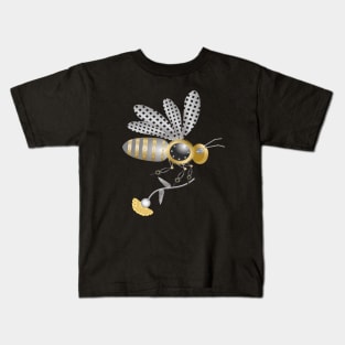 Bee Metalic Kids T-Shirt